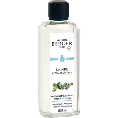 Fragrância 500ml Fraicheur Eucalyptus / Frescura de Eucalipto: lâmpada catalítica