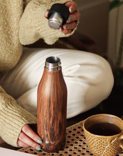 Garrafa Térmica 500ml Les Artistes: Wood