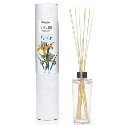 Mikado 200ml linha Ambients: Iris (frasco vidro)