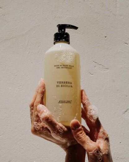 Sabonete líquido mãos e corpo 500ml Cereria Mollá: Verbena di Sicília