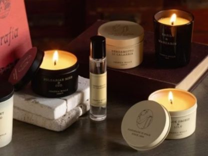 Vela em Lata Travel 90gr Cereria Mollá: Bulgarian Rose & Oud