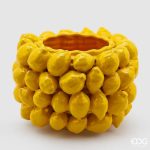 Vaso ou Taça Chakra Limoni L 22cm altura X 31cm largura (45 limões)