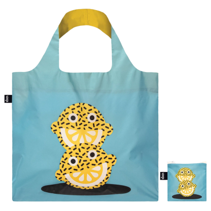 Saco reutilizável LOQI: "Lucky Lemons"