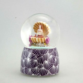 Globo de neve musical Sereia na Concha