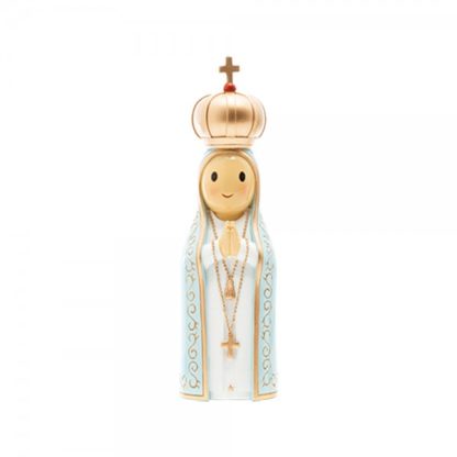 Nossa Senhora de Fátima pequena Azul