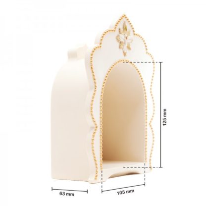 Oratório Dourado com Pombinha Espírito Santo