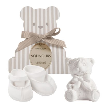 Caixinha Urso com dois gessos para Bebé: Nounours