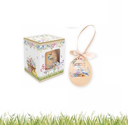 Ovo em Cerâmica Spring Bloom Laranja: Easylife
