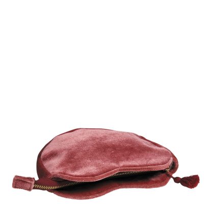 Necessaire Coração Veludo burgundy: Mathilde M.