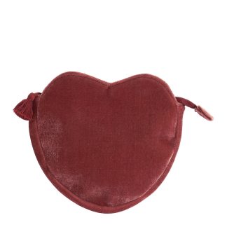 Necessaire Coração Veludo burgundy: Mathilde M.