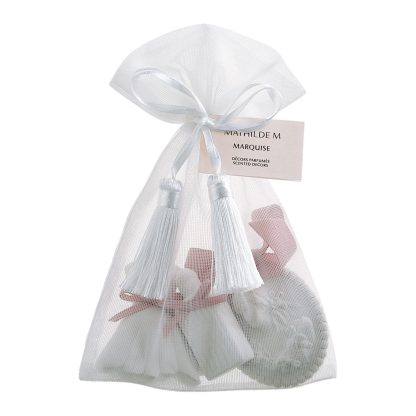 Bolsa organza com 3 Gessos Marquise: Mathilde M.