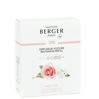 Duas recargas difusor de carro Paris Chic (intensidade 4 de 5)