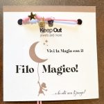 Pulseira Fio Mágico Dedal com Pendente: Rosa com Estrela