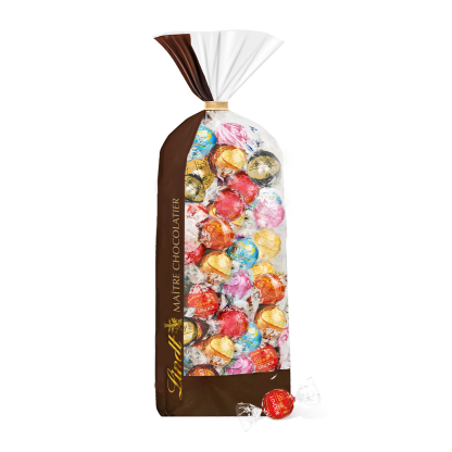 Sortido 800gr vários Sabores Bombons Lindor (Lindt): 64 bombons