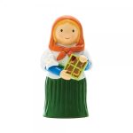 Santa Dinfna (padroeira dos psiquiatras, psicólogos e doentes mentais)