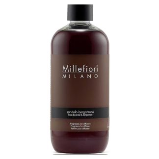 Recarga Mikado Difusor 250ml Millefiori Sândalo e Bergamota