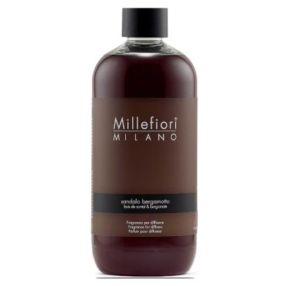 Recarga Mikado Difusor 250ml Millefiori Sândalo e Bergamota
