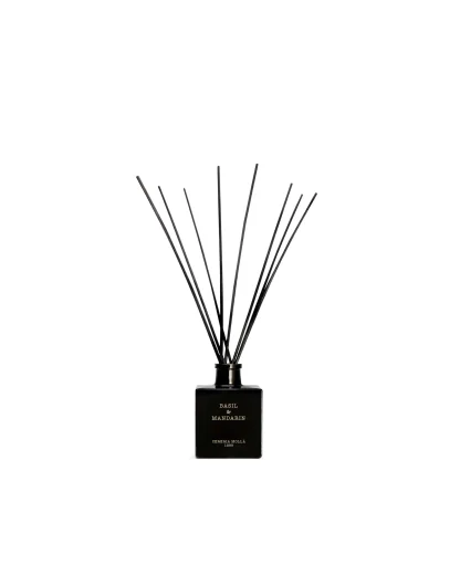 Difusor Mikado 100ml Cereria Mollá: Basil & Mandarin (Mandarina e Manjericão)