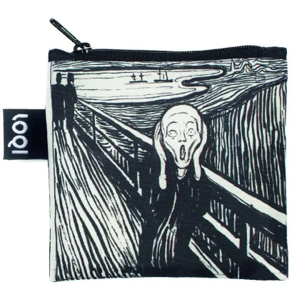 Saco reutilizável LOQI: "O Grito", de Edvard Munch