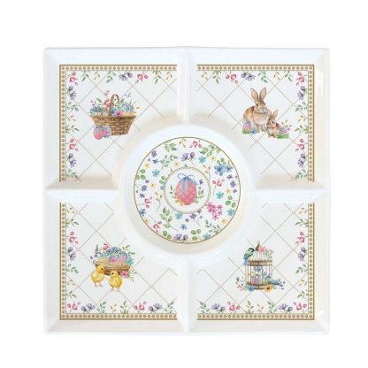 Prato para aperitivos Spring Bloom: Easylife