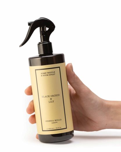 Spray Casa e Têxtil 500ml Cereria Mollá: Black Orchid & Lily (Orquídea e Lírio)