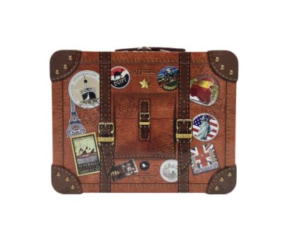 Lata Mala de Viagem 21X16cm 
