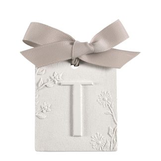 Gesso perfumado Abecedário letra T aroma Voile de Lin: Mathilde M.