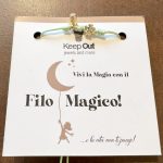 Pulseira Fio Mágico Dedal com Pendente: Verde Água com Trevo