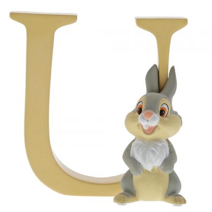 Letra U com "Thumper"