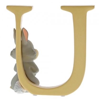 Letra U com "Thumper"