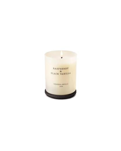 Vela 230gr Cereria Mollá: Raspberry & Black Vanilla (Framboesas e Baunilha Negra)