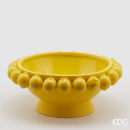 Taça Limoni larga 45cm diâmetro X 19cm altura (limões)