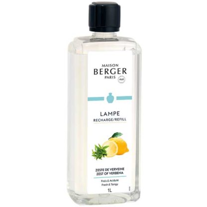 Fragrância 1lt Zest de Verbena: lâmpada catalítica