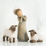 A Pequena Pastora e Ovelhas - Willow Tree