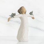 Figura Felicidade: com pássaros - Willow Tree