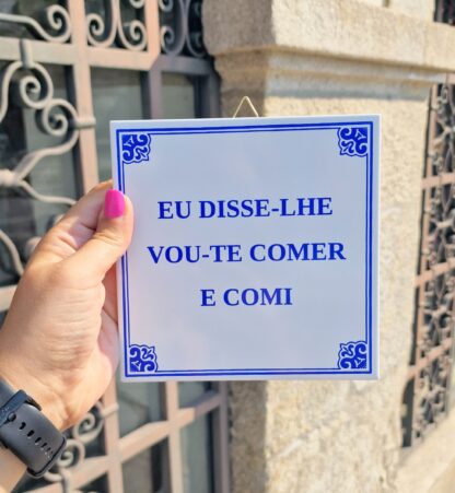 azulejo azul.pop vou-te comer e comi