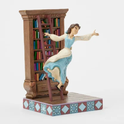 A World of Books (Belle on Bookcase) 6016894 bela e o monstro biblioteca livros