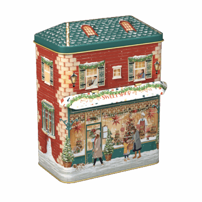 "Canopy House Winter "Sweet Shop"" latas silver crane