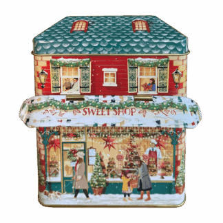 "Canopy House Winter "Sweet Shop"" latas silver crane