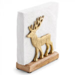 Napkin holder Reindeer gold Article number 19402496