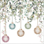Napkin 33 Floral Christmas white FSC Mix Article number 33319997