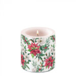 Candle small Christmas florals Article number 39218875 vela natal