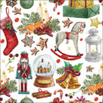 Napkin 33 Vintage ornaments FSC Mix Article number 33317940