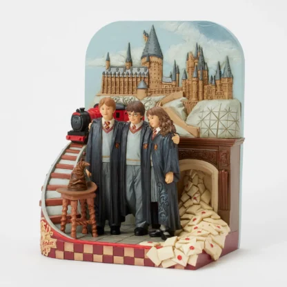 The Journey Begins (Harry Potter Trio Scene) SKU: 6016707 JIM SHORE HEARTWOOD CREEK HARRY POTTER
