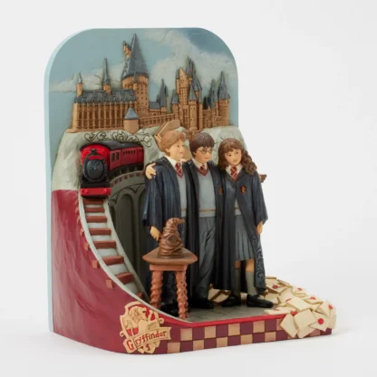 The Journey Begins (Harry Potter Trio Scene) SKU: 6016707 JIM SHORE HEARTWOOD CREEK HARRY POTTER