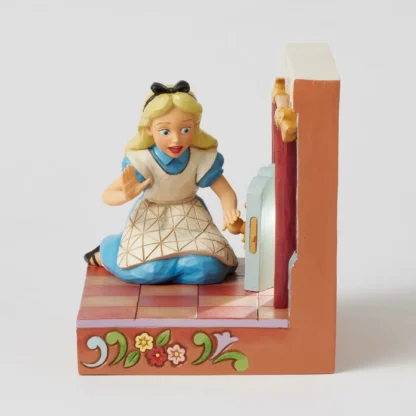 Curioser and Curiouser (Alice LED Wonderland Door) 6016902 disney traditions jim shore alice no país das maravilhas 6016902