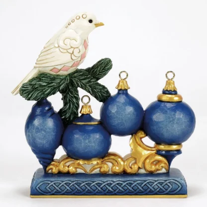 Peaceful Perch (Peace Sign with Dove) 6017042 NATAL JIM SHORE POMBA DA PAZ