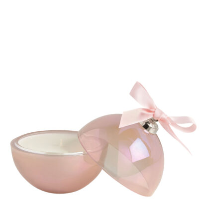 Vela Bola Rosa de Natal aroma Thé de Fête: Mathilde M. - Image 2