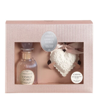 Coffret Mikado 90ml + Gesso Coração aroma Vanille Dorée: Mathilde M.