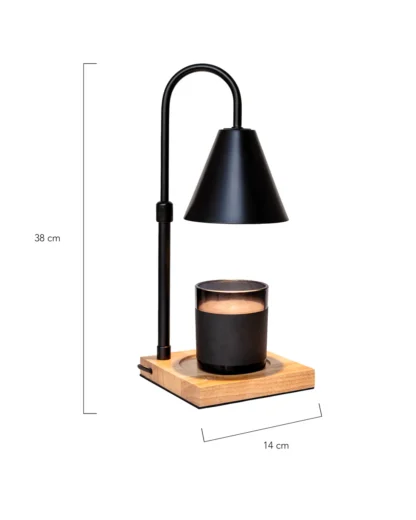 candeeiro aquecedor de velas flamingueo candle warmer utilização segura de velas